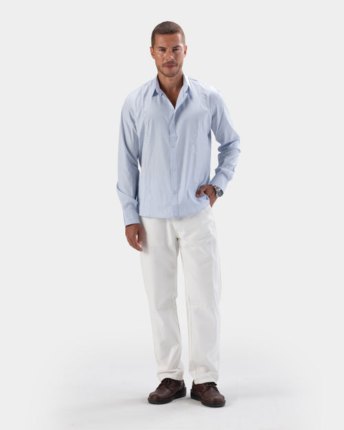 ALDEN STRIPED SHIRT - Olmont